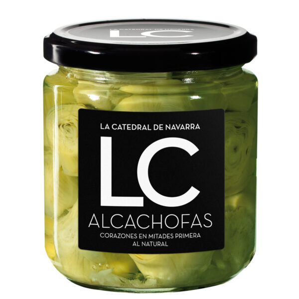 Alcachofas en mitades al natural LC
