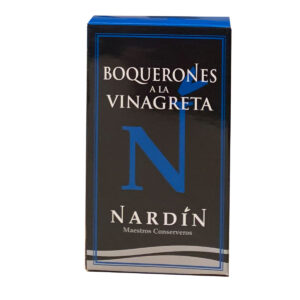 Anchovies with Nardín vinaigrette