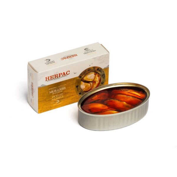 Herpac pickled mussel, 115 gr