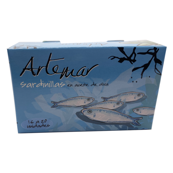 Sardine in olive oil, Artemar 115 gr