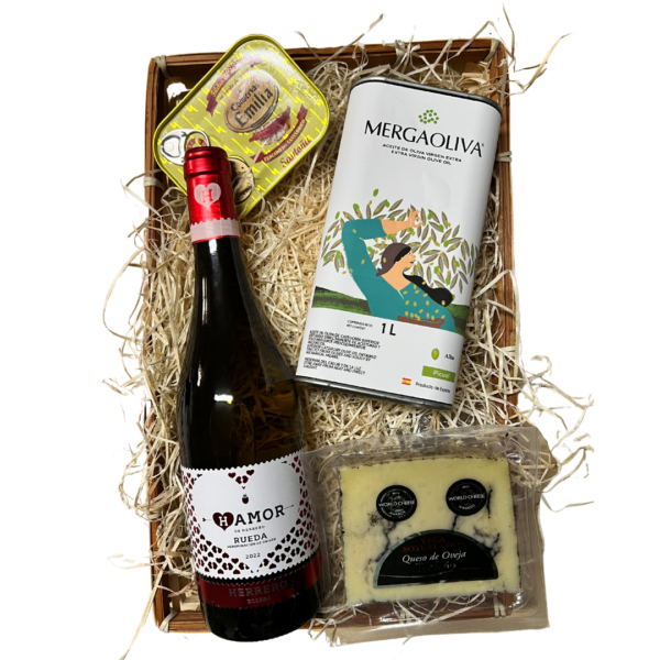 Pack Regalo Hamor con AOVE, Queso trufado y Anchoas