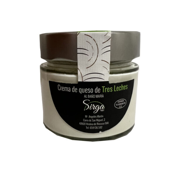 Crema de queso tres leches Sirga 175gr