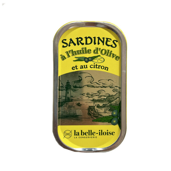 Sardines with confit lemon