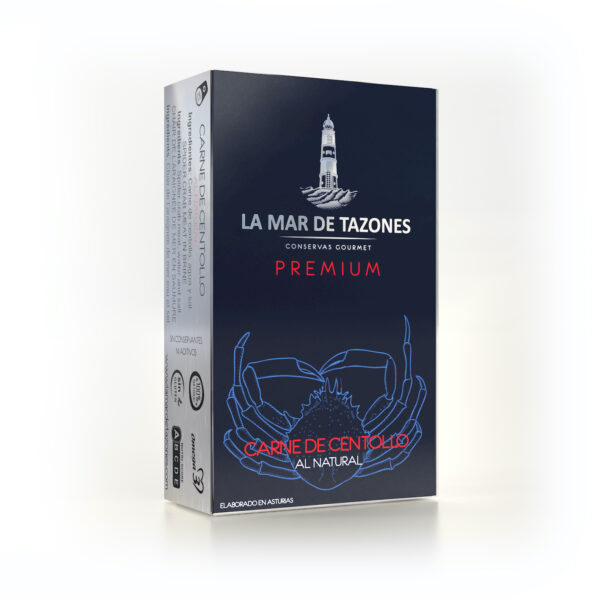 Carne de centollo al natural Premium La Mar de Tazones