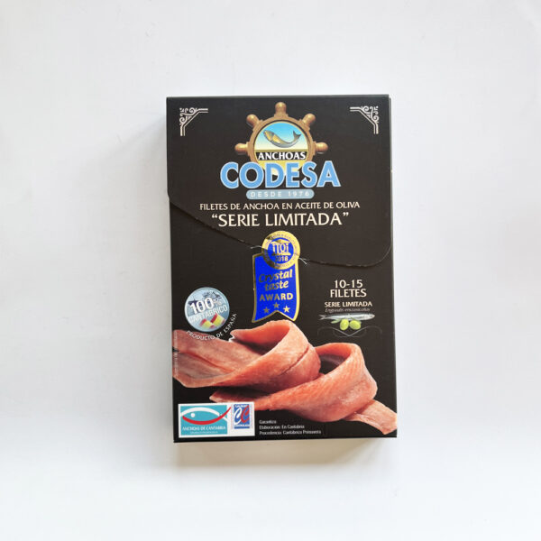 Anchovy fillets in olive oil Codesa "Limited series" 115gr