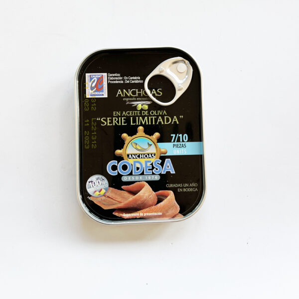 Anchovy fillets in olive oil Codesa "Limited series" 55gr