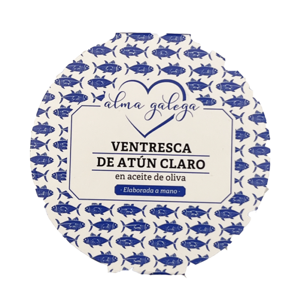 Ventresca de atún claro en aceite de oliva Alma Galega 115gr