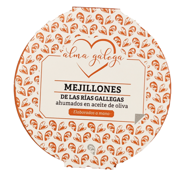 Mejillones ahumados de las Rías Gallegas Alma Galega 115gr