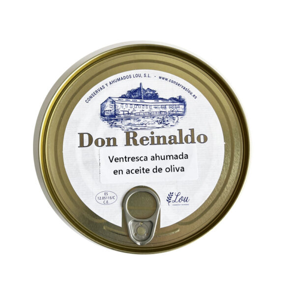 Smoked light tuna belly in olive oil Don Reinaldo 170gr