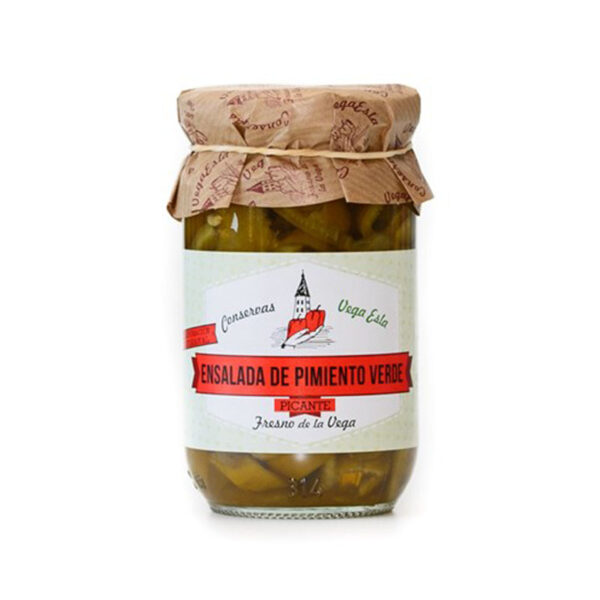 Ensalada de pimiento picante verde, Vega del Esla