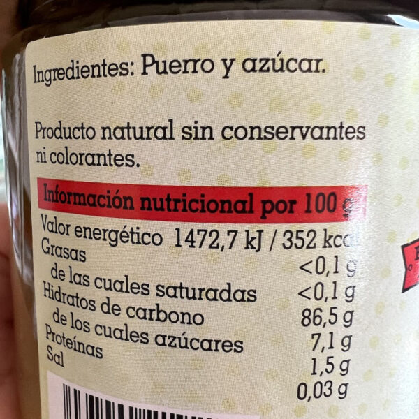 Mermelada de puerro, Vega Esla - Image 2