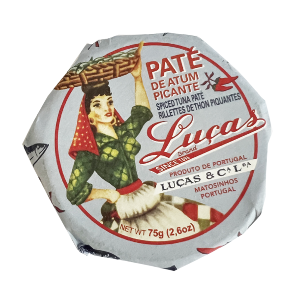 Spicy tuna pâté, canned Lucas 90g