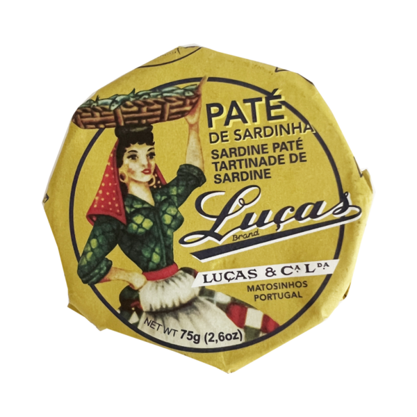Sardine pâté, canned Lucas 90gr