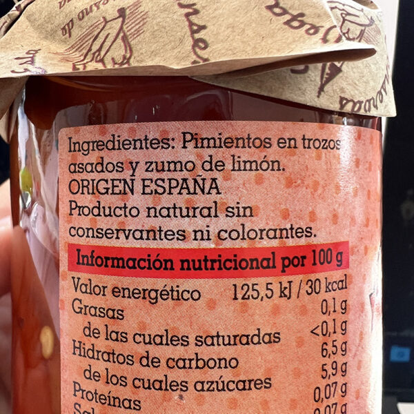 Pimiento asado dulce Vega Esla - Image 2