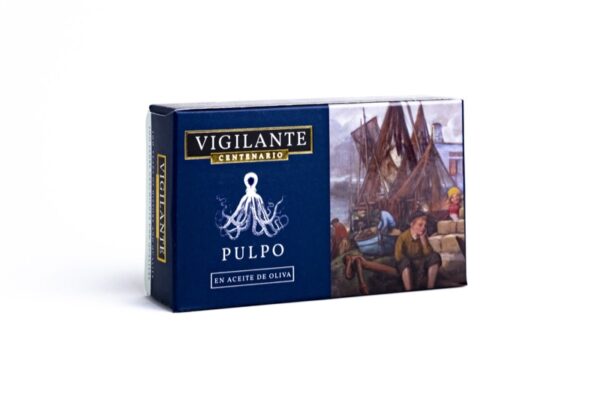 Pulpo en Aceite de Oliva Vigilante Centenario, 115 gr