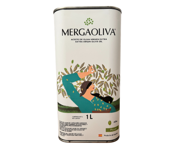 EVOO Mergaoliva Picual can 1L