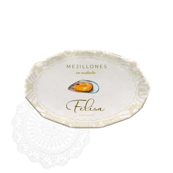 Pickled giant mussel, Felisa Gourmet 115 gr