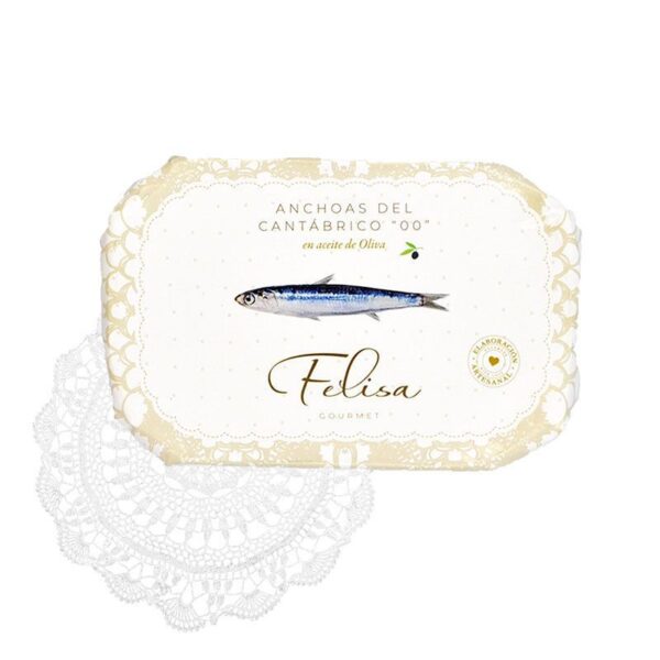Cantabrian anchovy fillets 00 premium, Felisa Gourmet