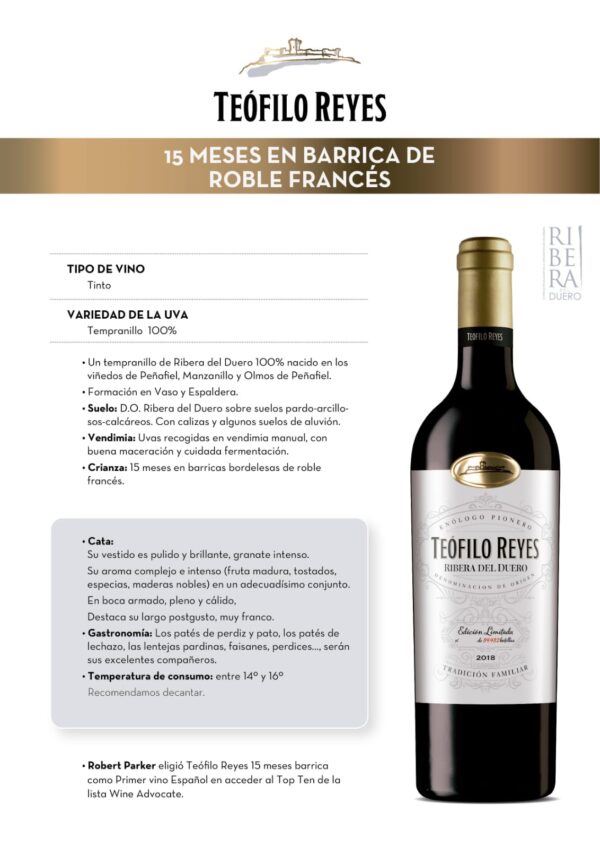 Teófilo Reyes Crianza - Imagen 2