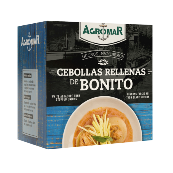 Stuffed onions with tuna, agromar