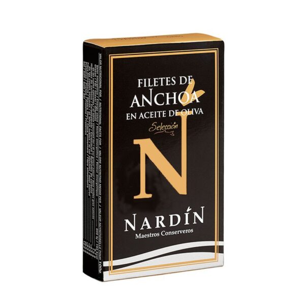 Cantabrian anchovy in Nardín olive oil, 100 gr