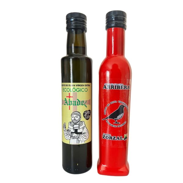 Aceite de oliva virgen extra (pack variedad zorzal y ecológico abade 250) - Image 2