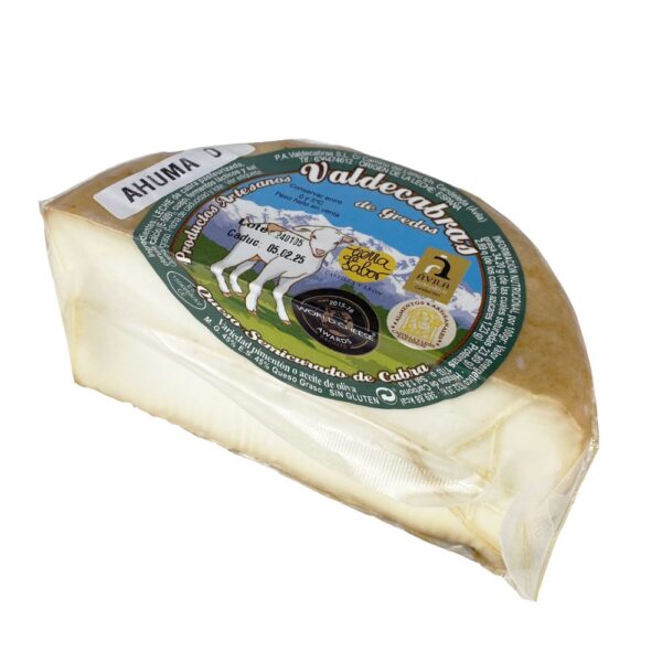 Queso de cabra semicurado ahumado, Valdecabras