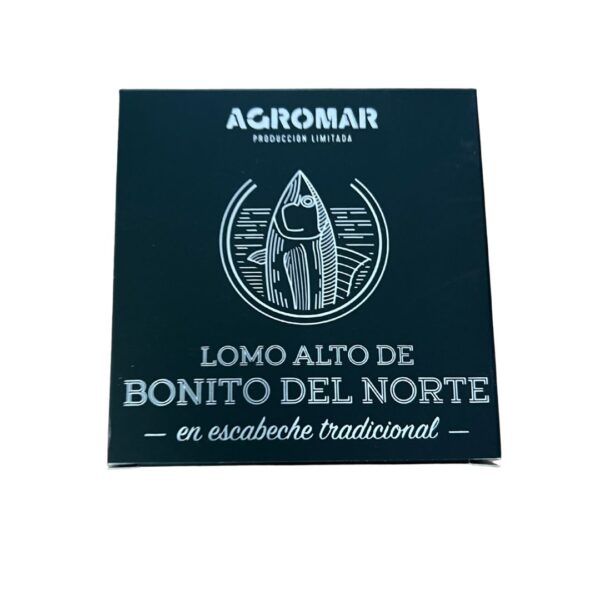 Lomo alto de bonito del norte en escabeche tradicional, agromar 115 gr